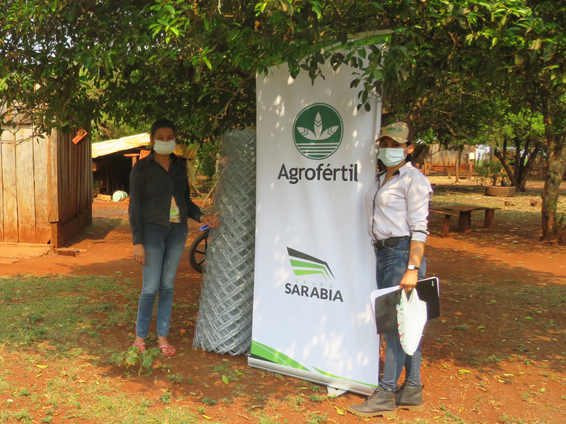 Agrofértil apoya a huertas familiares en San Pedro y Alto Paraná
