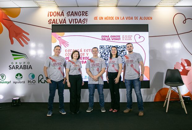 Grupo Sarabia y el Hemocentro de Ciudad del Este lanzan la Campaña ¡Doná Sangre, Salvá Vidas!