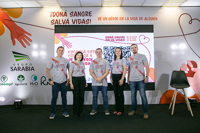 Grupo Sarabia y el Hemocentro de Ciudad del Este lanzan la Campaña ¡Doná Sangre, Salvá Vidas!