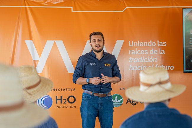 Presentación de YVY en Encuentro Tecnológico de Maíz