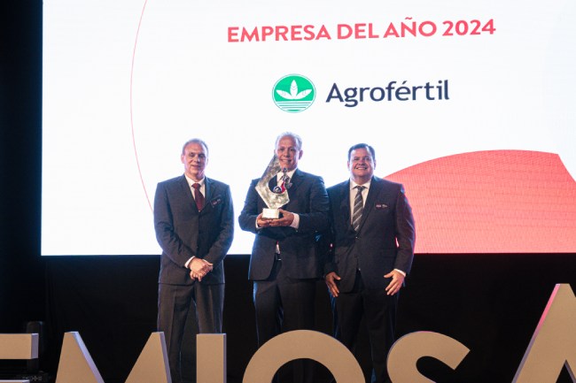 Agrofértil, reconocida como 'Empresa del Año' en los Premios ADEC 2024